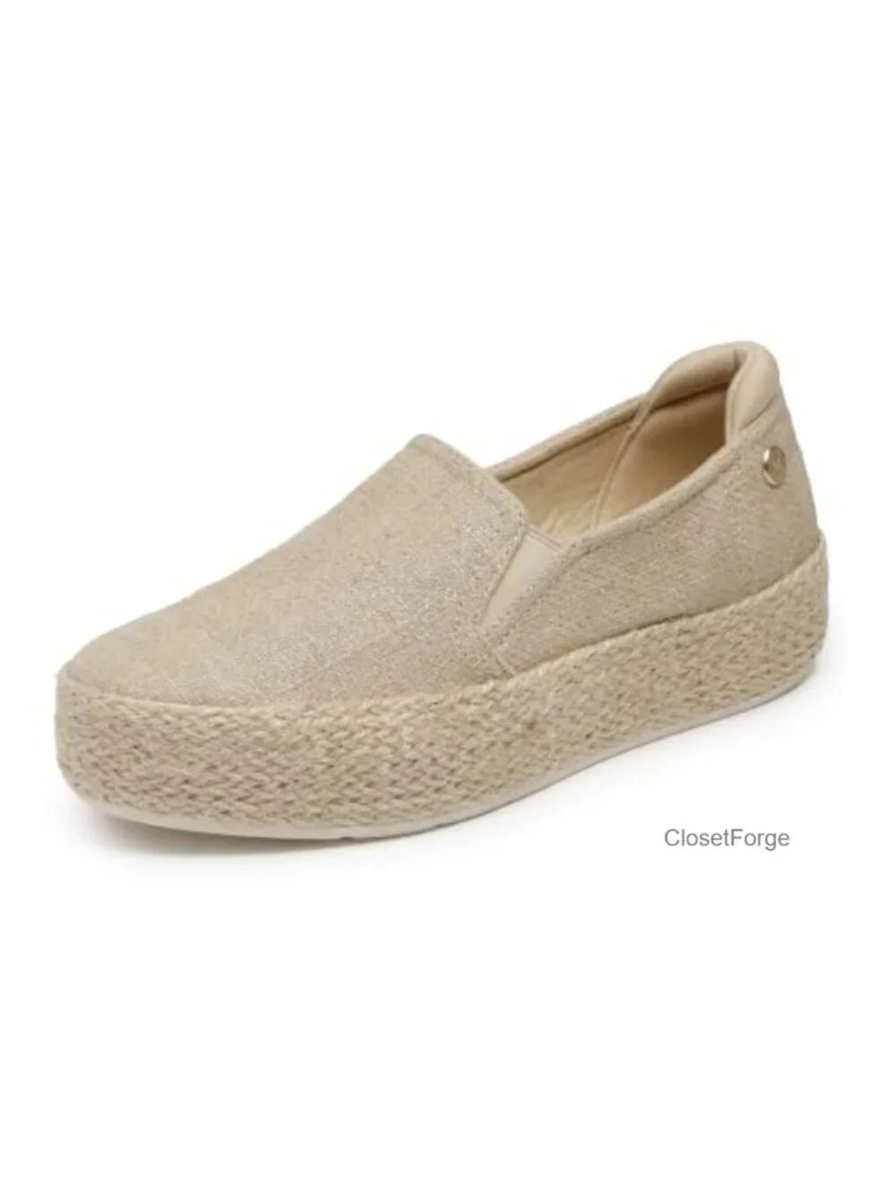 Canvas Espadrille Slip-On Loafer - Air Cooled Memory Foam